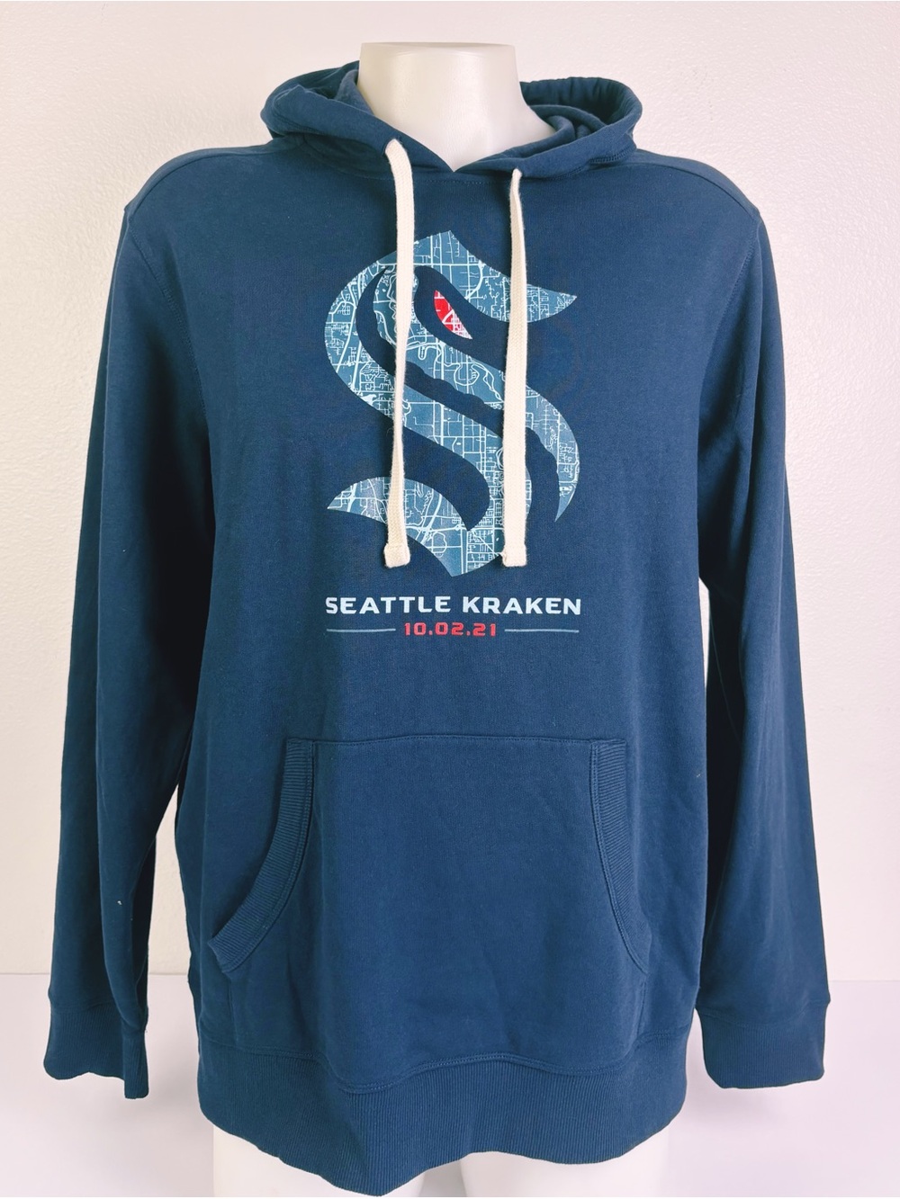 Seattle Kraken 10.02.21 Inaugural Season
Hoodie District XL NHL Hockey